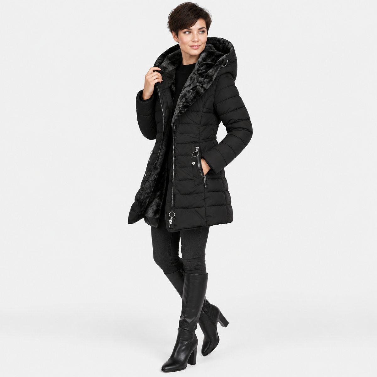 Women’s Warm Loose Fit Padded Winter Outerwear
