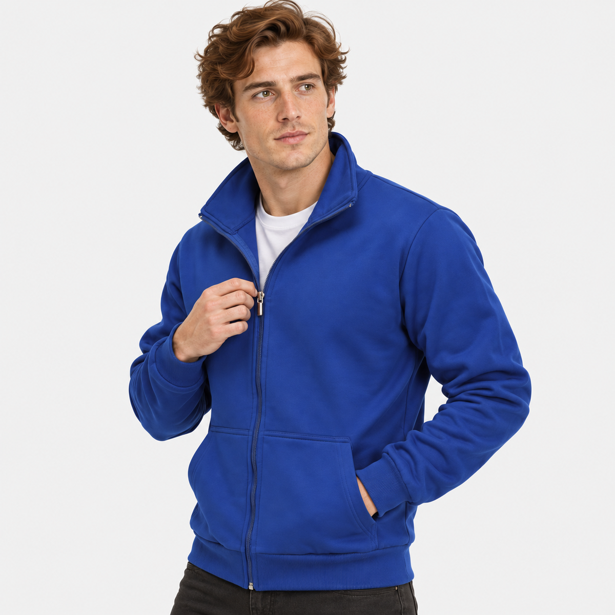 Men’s Athletic Jacket Polyester Casual Fall Winter Coat
