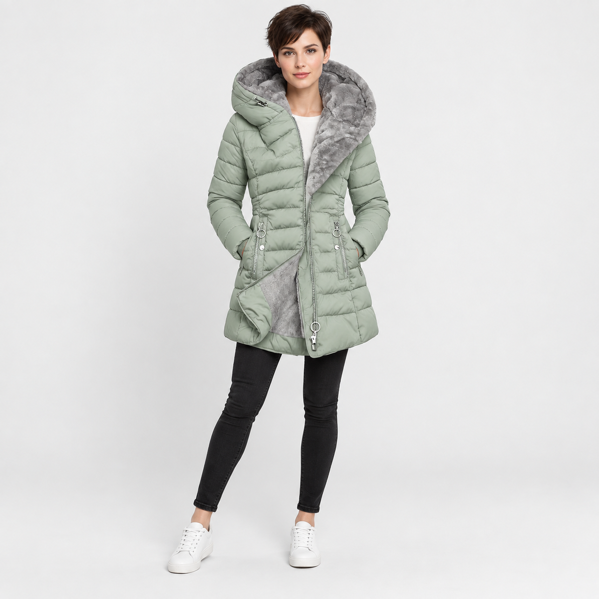 Women’s Warm Loose Fit Padded Winter Outerwear