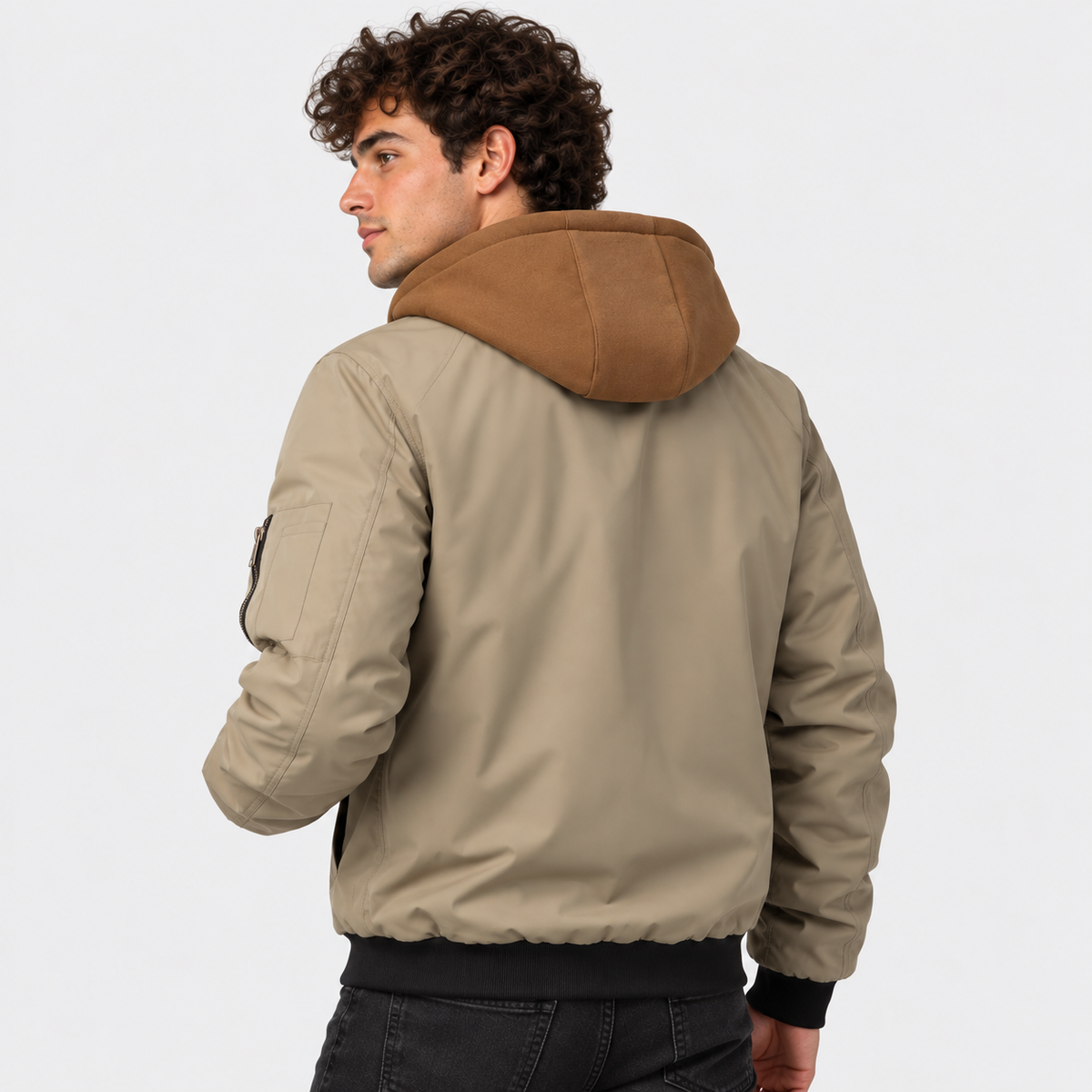 Men’s Lightweight Hooded Cardigan Jacket Everyday Style