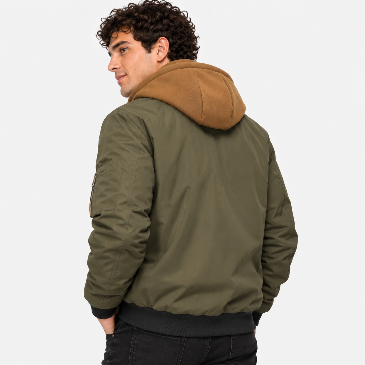Men’s Lightweight Hooded Cardigan Jacket Everyday Style
