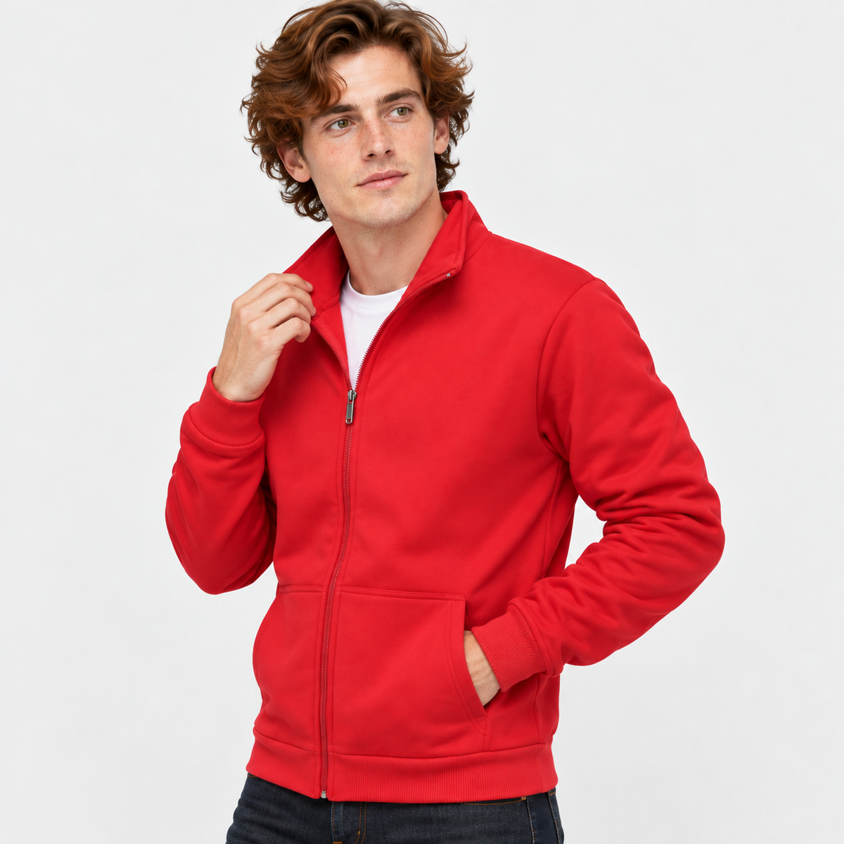 Men’s Athletic Jacket Polyester Casual Fall Winter Coat